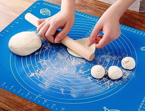 best RUCON® Silicone Baking Mat Roti mat Silicone mat for Kitchen Chapati matAtta Kneading Mat Non Stick Fondant Dough Rolling mat Cake Pad Cooking (Blue)
